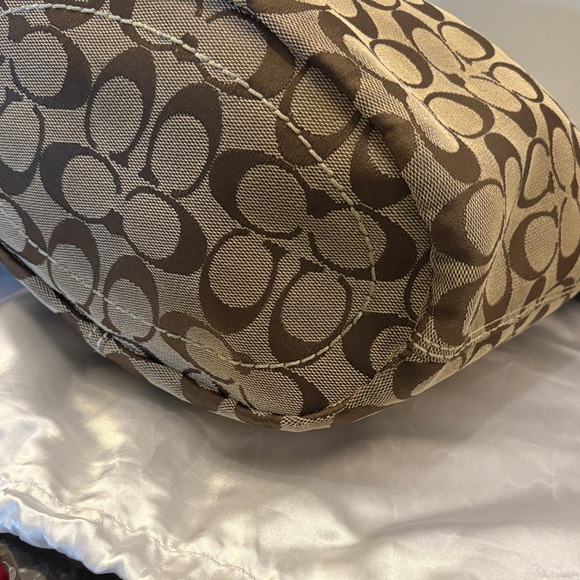 Coach Signature Bleecker Duffle Shoulder Bag - Picture 7 of 15